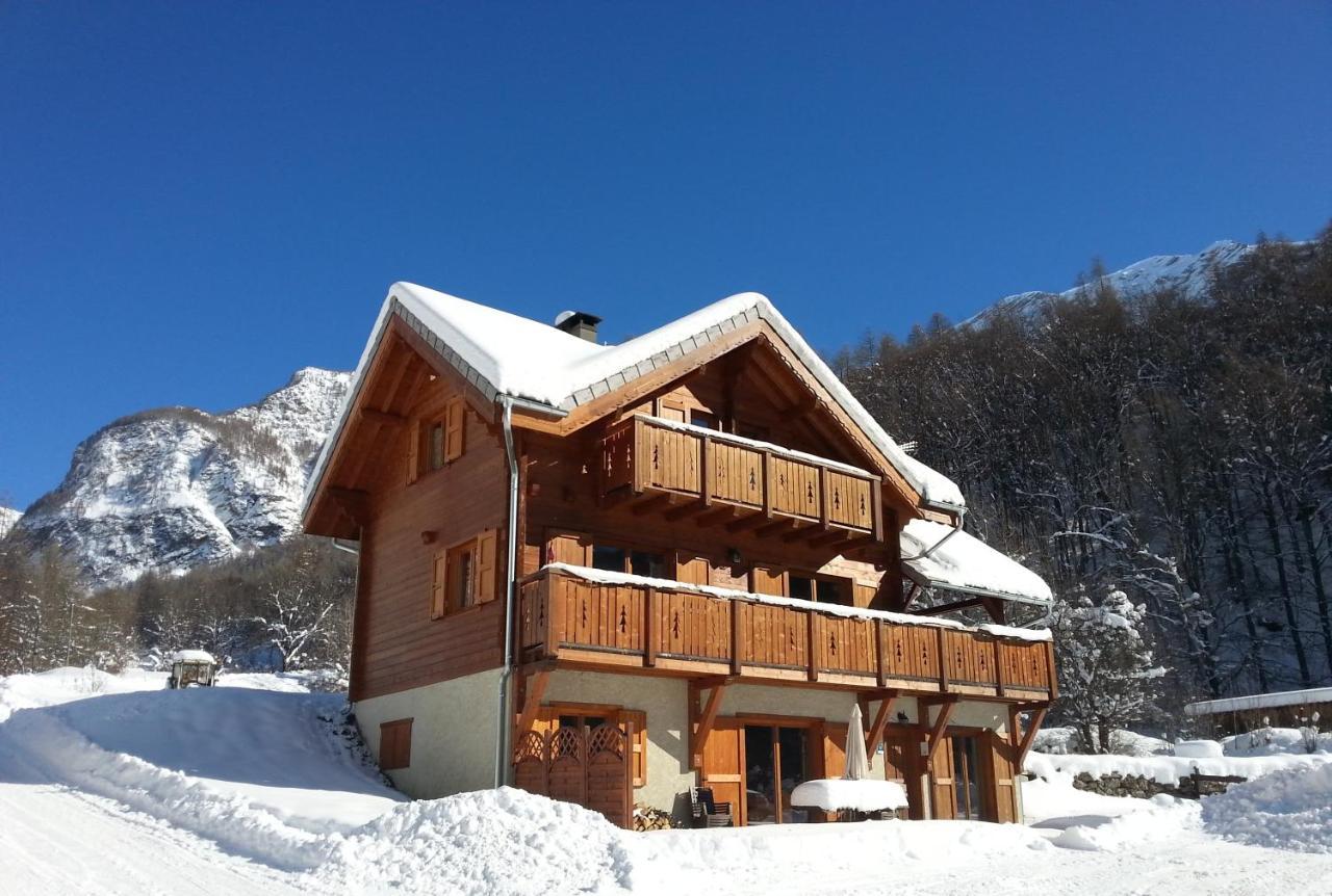 Chalet de Pont Peyron Gîte de L'Ours Orcières Extérieur photo